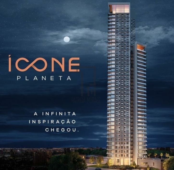 Ícone Planeta: O céu é o limite - Apartamento 151 m2, 3 suítes, 3 vagas