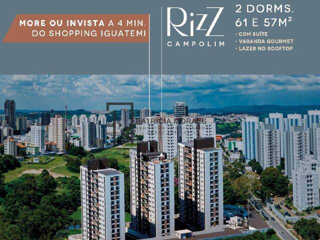 #697 - Apartamento para Venda em Sorocaba - SP