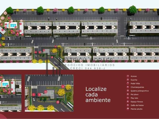 #268 - Apartamento para Venda em Sorocaba - SP