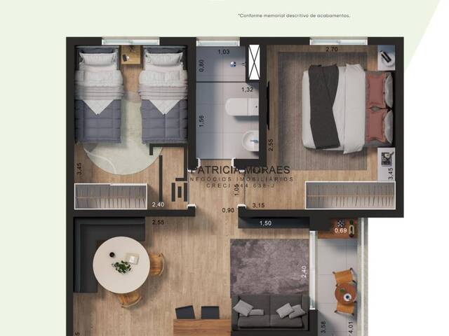 #APPL439 - Apartamento para Venda em Sorocaba - SP