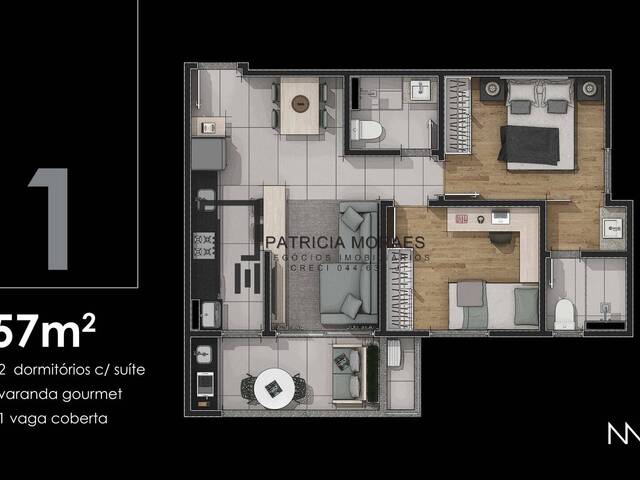 #APPC460 - Apartamento para Venda em Sorocaba - SP