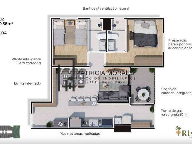#554 - Apartamento para Venda em Sorocaba - SP - 3