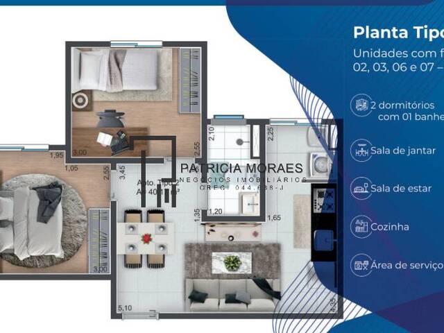 #602 - Apartamento para Venda em Sorocaba - SP - 2
