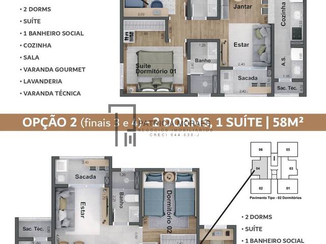 #348 - Apartamento para Venda em Sorocaba - SP