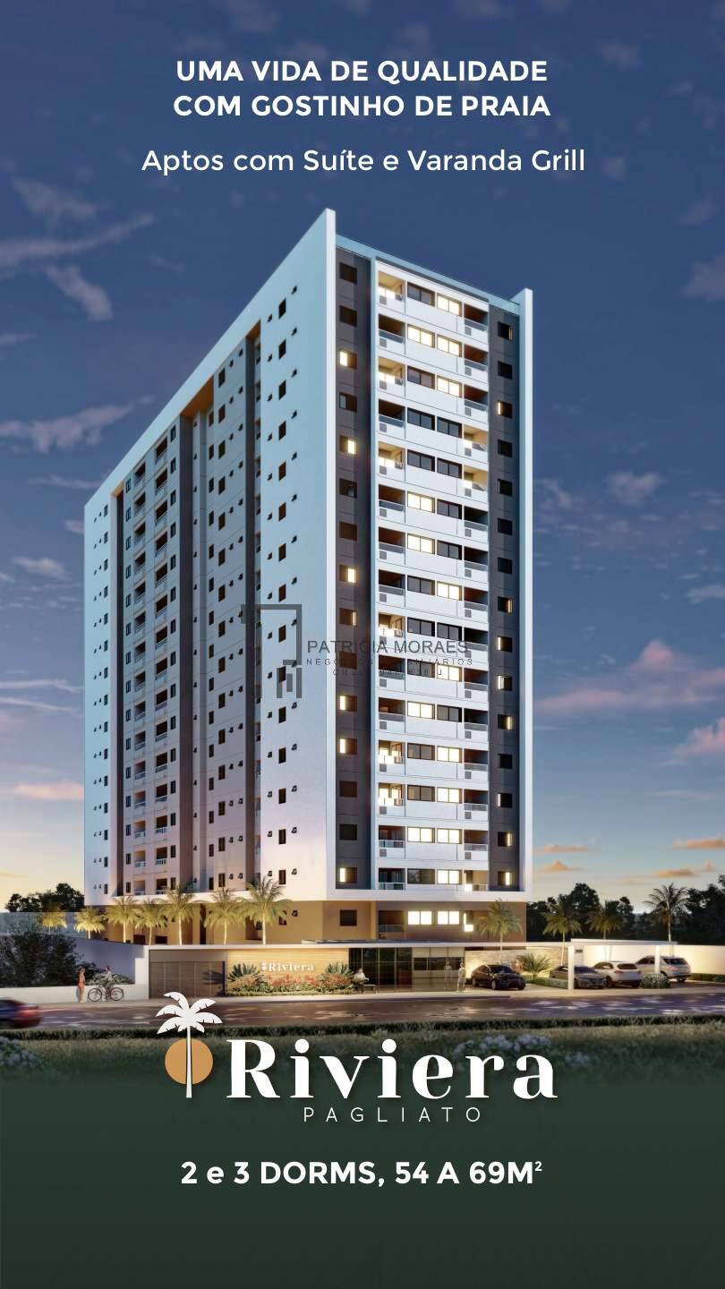 Riviera Pagliato: Apartamento de 69,59 m², 2 dormit. e 1 suíte, um resort!