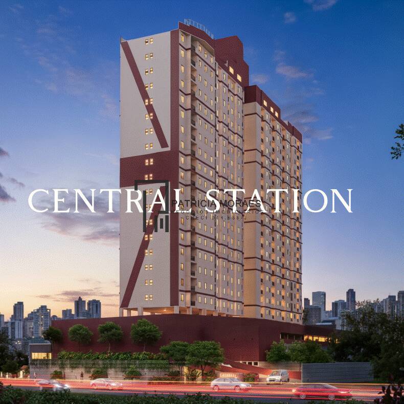 Central Station: Apartamento 48,10m² , 2 dormit, na região central