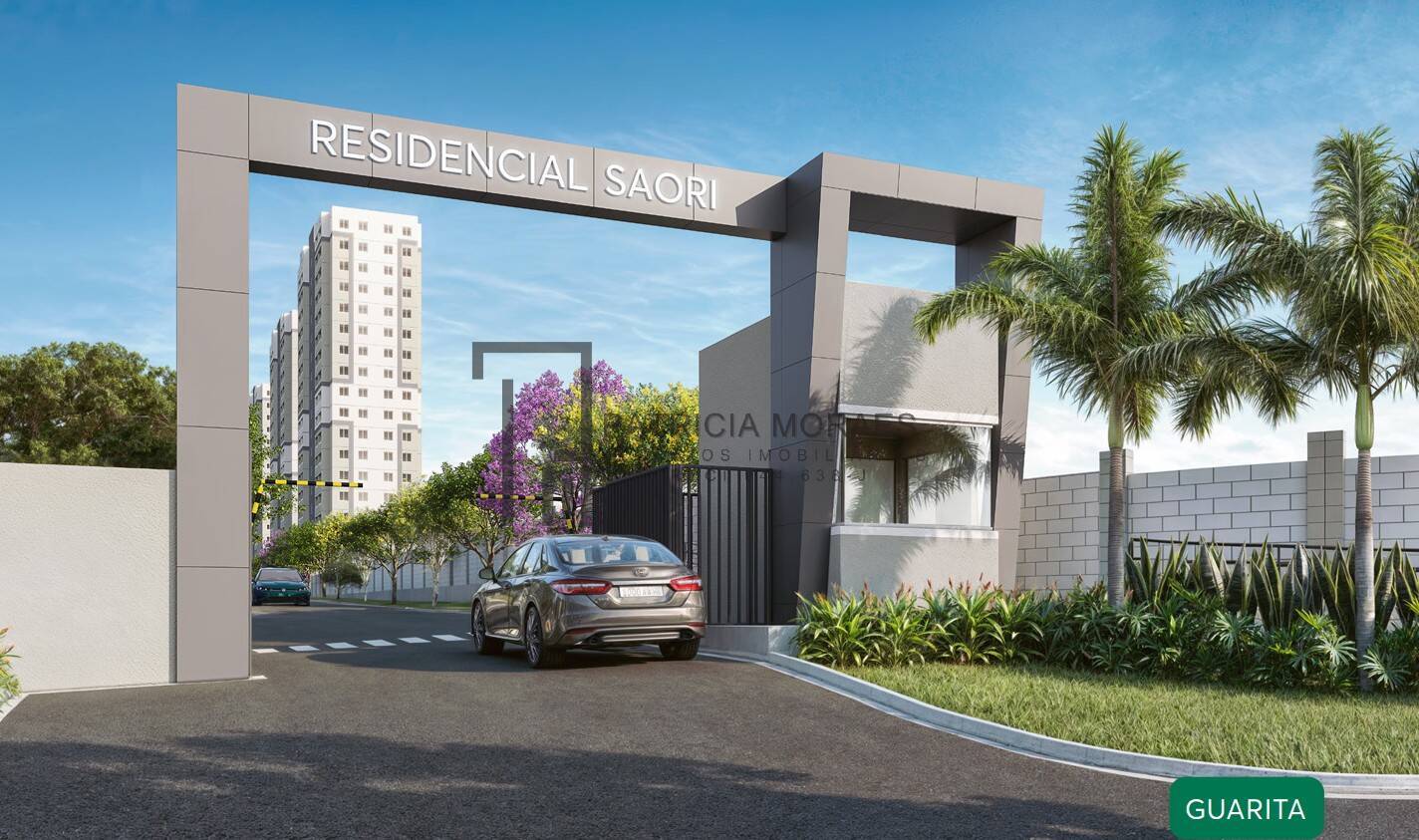 Residencial Saori: Apartamentos 41m² ou 43², 2 dormit. 1 vaga, Zona Norte