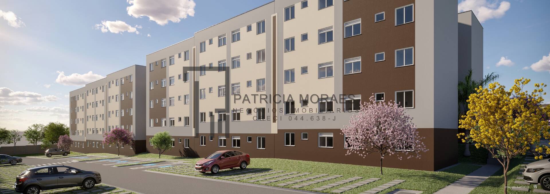 Seu Apê de 40,18m² até 51,82m² com 2 Dormit. no melhor do Horto Florestal