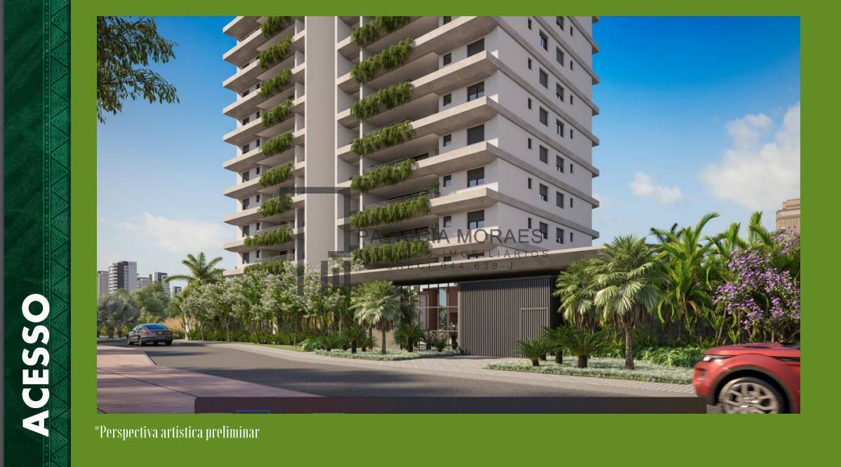 Apartamento 111,77, 3 suítes no maravilhoso Botânica -Terra Brasilis