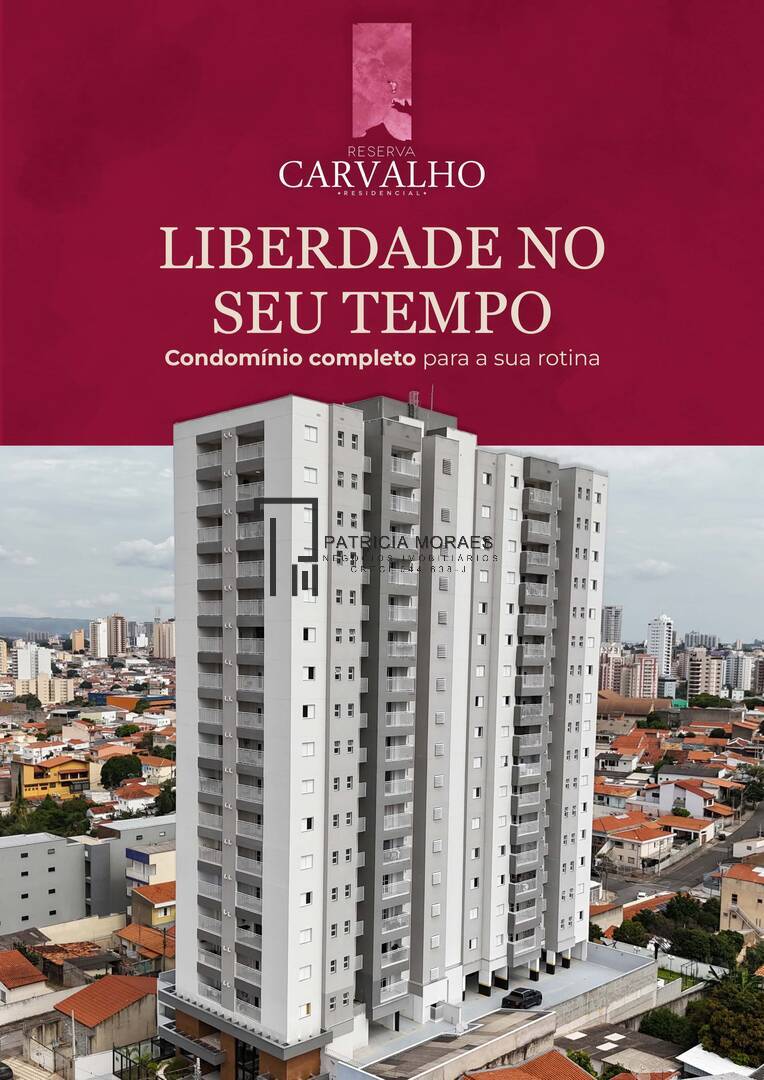 Apartamento 39,6m2, 1 suíte, 1 vaga, no melhor da Vila Carvalho