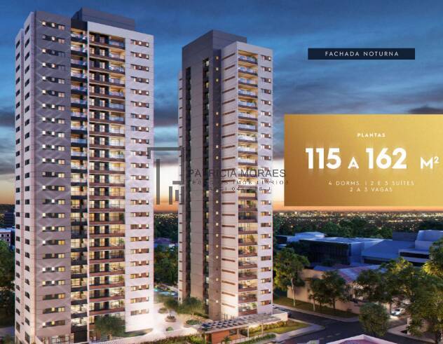 Apartamento 115,32 m², 3 suítes, 2 vagas no Mangal, Magnifique Planeta